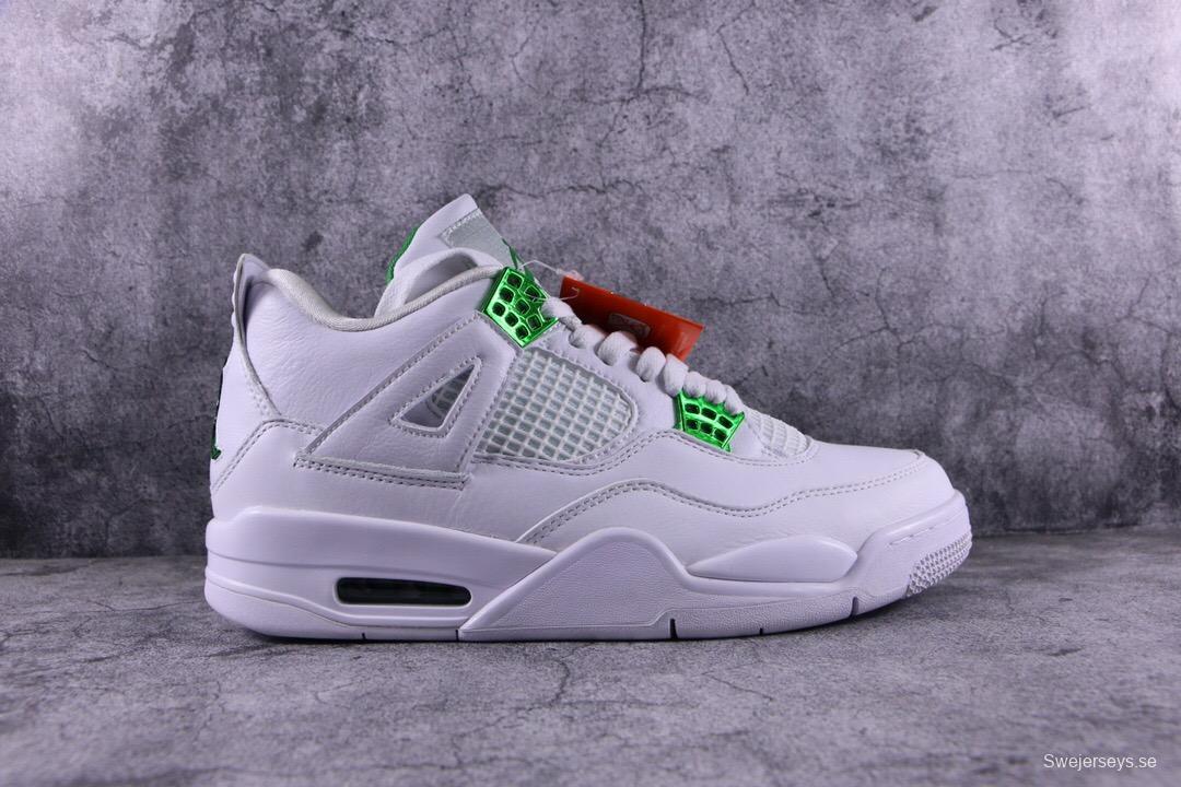 Air Jordan 4 Retro Green Metallic