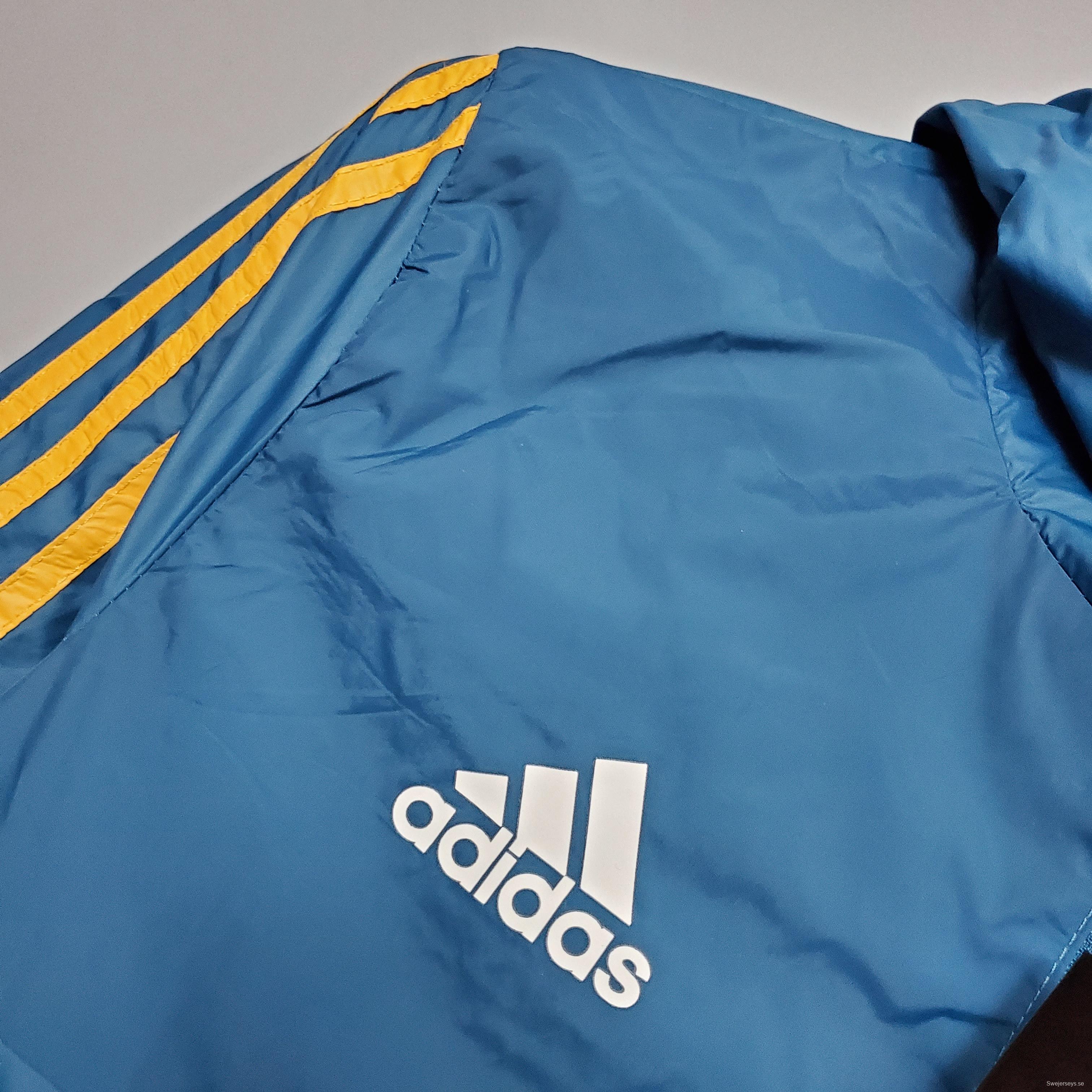 Windbreaker Sao Paulo Blue Soccer Jersey