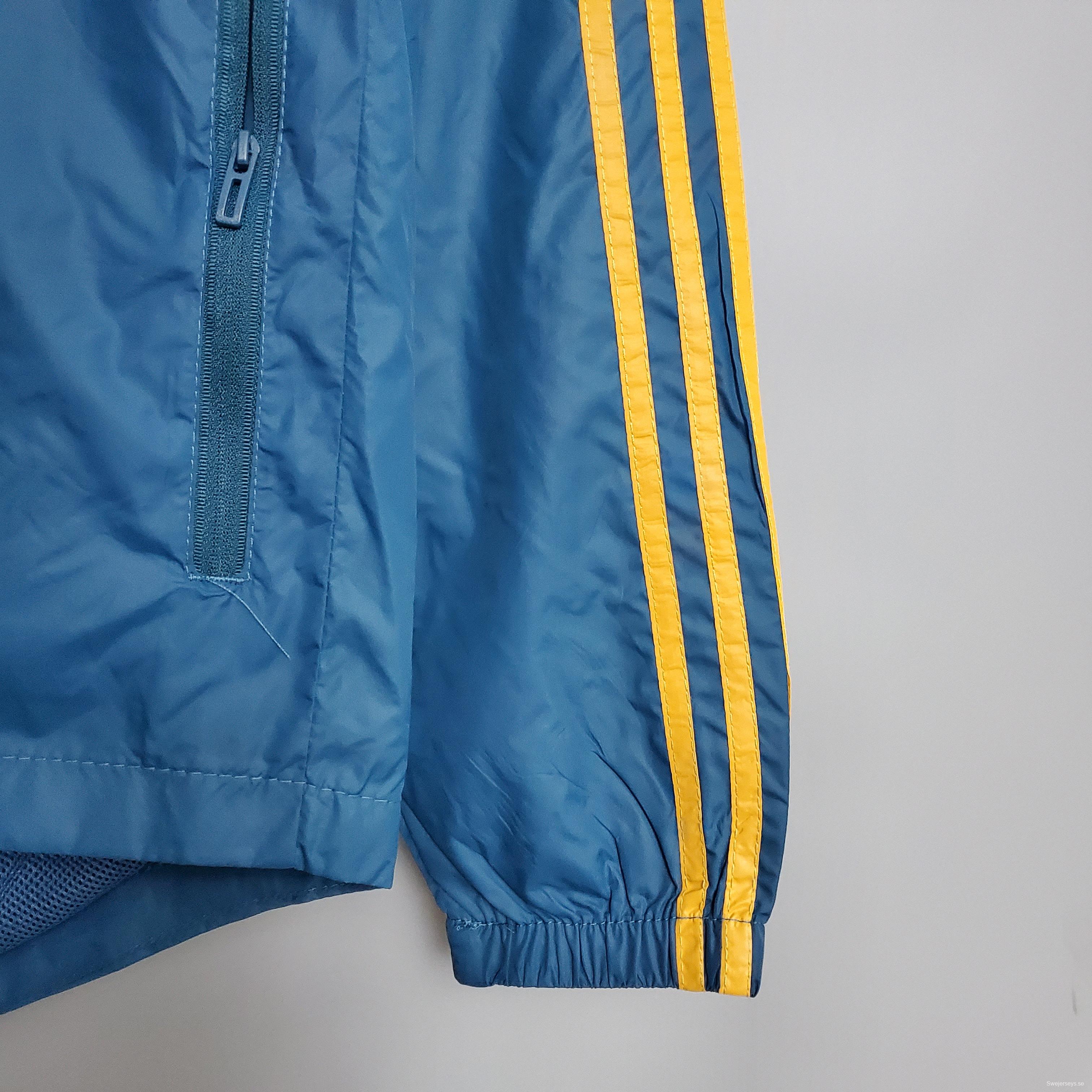 Windbreaker Sao Paulo Blue Soccer Jersey