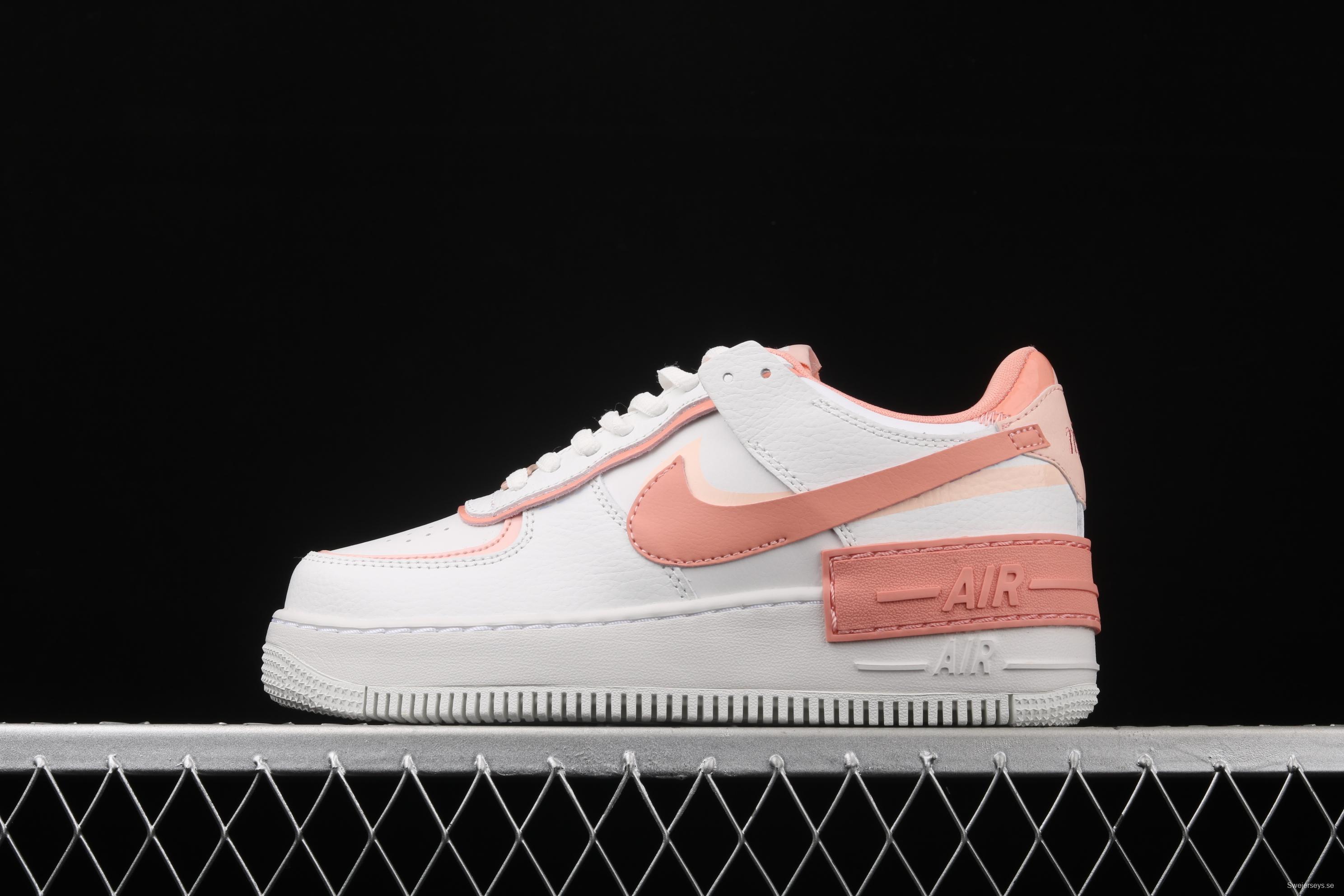 NIKE Air Force 1 ShAdidasow light weight heightened low-top board shoes CJ1641-101,