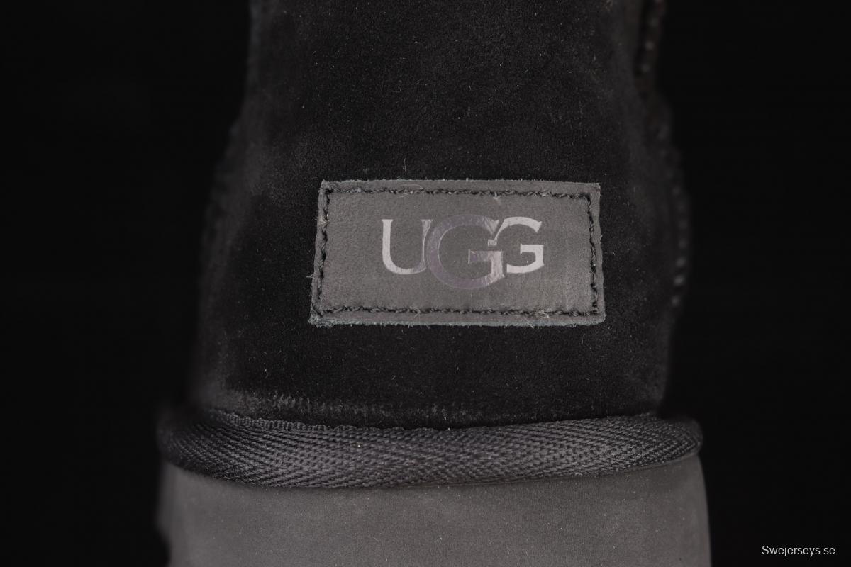 UGG classic button series sheepskin integrated snow boots 1016226