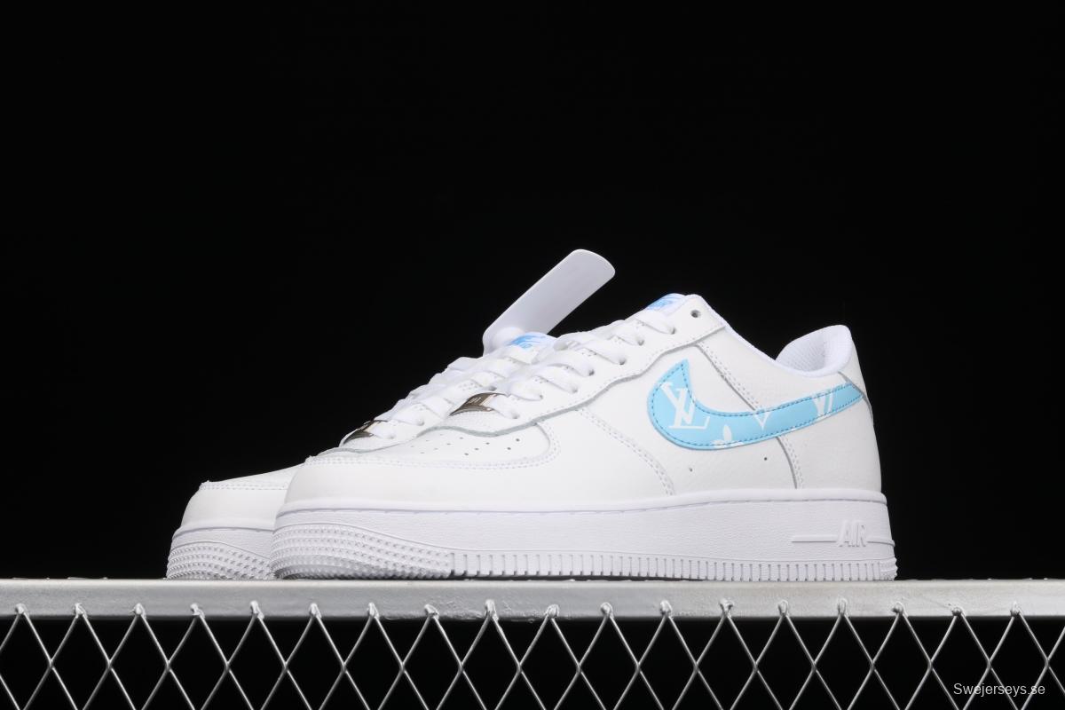 NIKE Air Force 1: 07 Low co-branded low-top casual board shoes AH0287-215