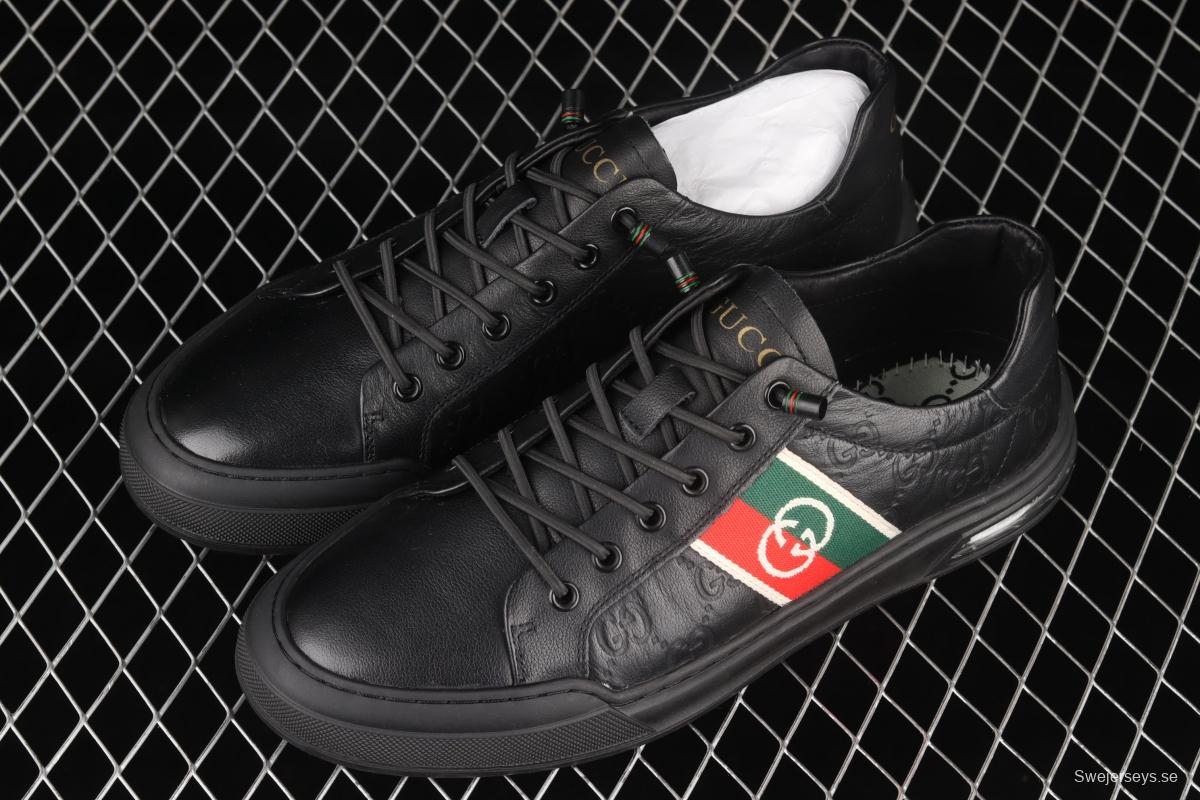 Gucci Screener GG High-Top Sneaker double G embossed leisure shoes series leisure board shoes 02JPO60166