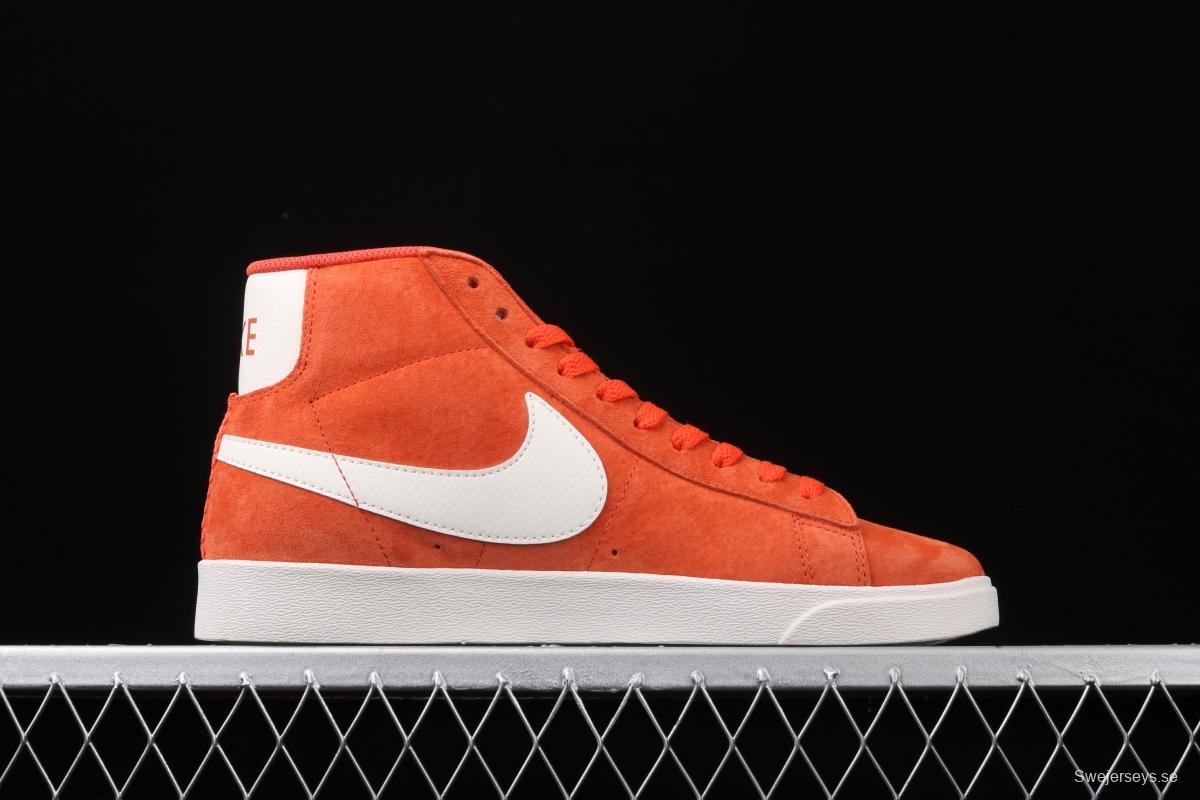 NIKE Blazer Mid Vntg Suede Trail Blazers high-top leisure sports board shoes 917862-800