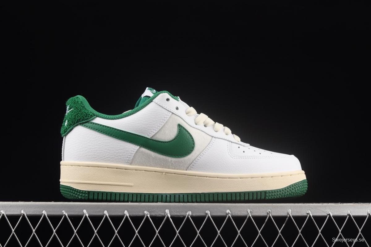 NIKE Air Force 1x07 sail white green low top casual board shoes DO5220-131,