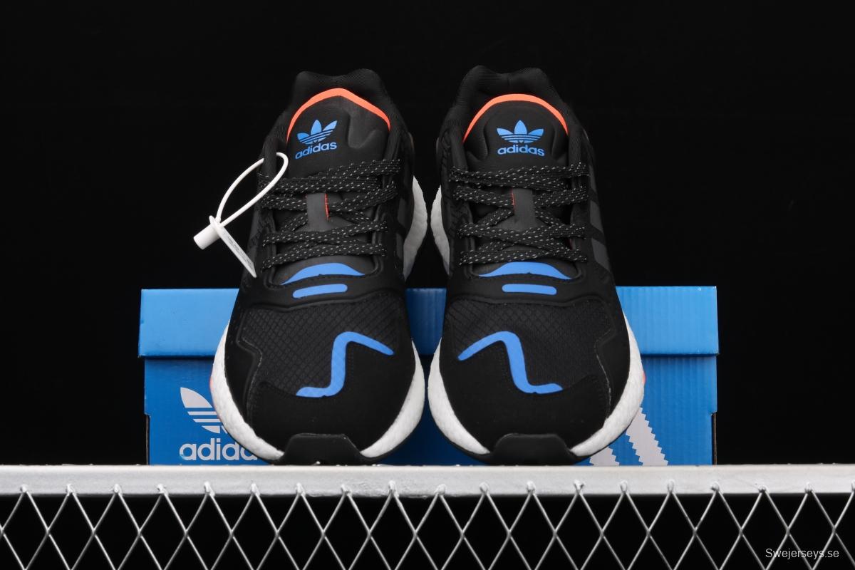 Adidas Day Jogger 2020 Boost FW4818 new Nightwalker second generation popcorn vintage running shoes