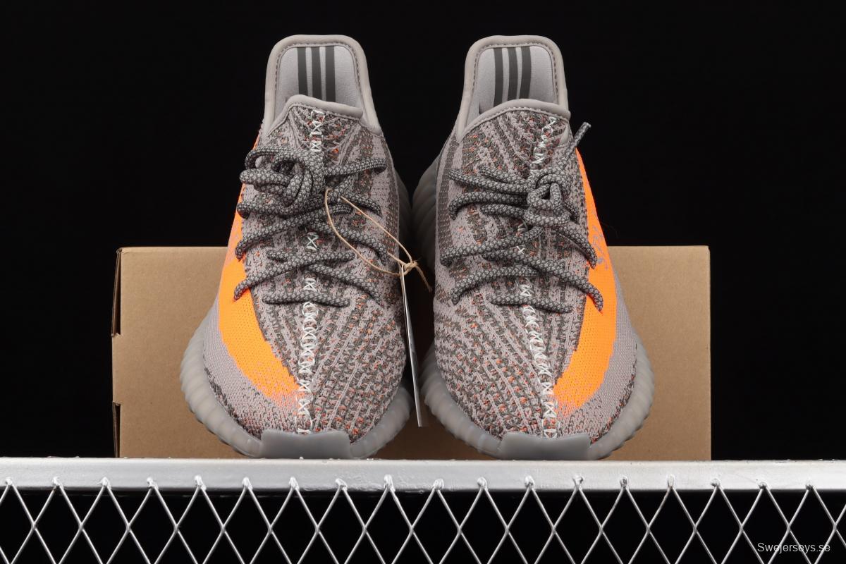 Adidas Yeezy 350 Boost V2 GW1229 Darth Coconut 350 second generation gray orange star BASF Boost original