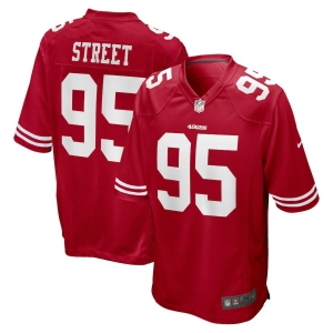 Men's Kentavius Street Scarlet Player Limited Team Jersey