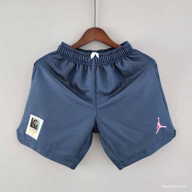 2022 NBA Jordan Shorts Royal Blue