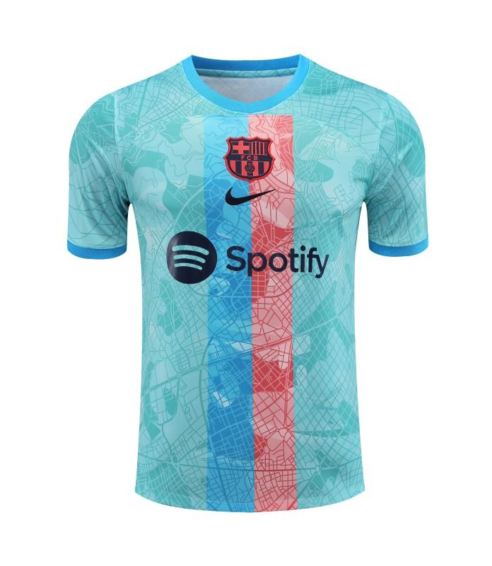 23-24  Barcelona Sky Blue Short Sleeve Jersey+Shorts