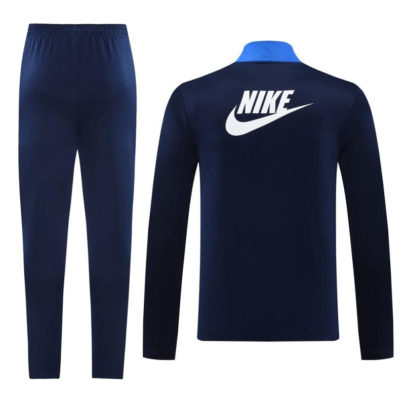 2024 NIKE Navy/Blue Full Zipper Jacket +Long Pants