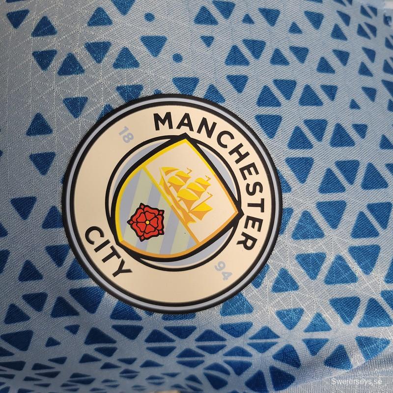 Player Version 23/24 Manchester City Blue Training Jersey