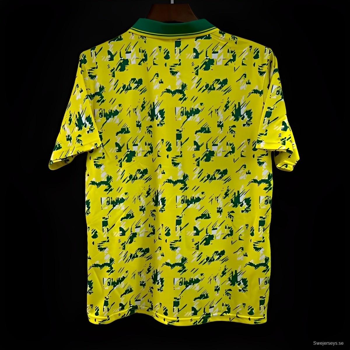 Retro 92/94 Norwich City Home Jersey