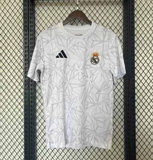 24/25 Real Madrid White Pre-Match Jersey