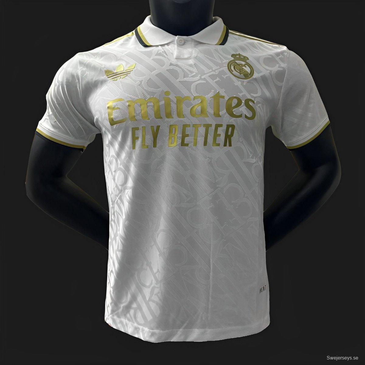 Player Version 24/25 Real Madrid White Special Pre-Match Jersey