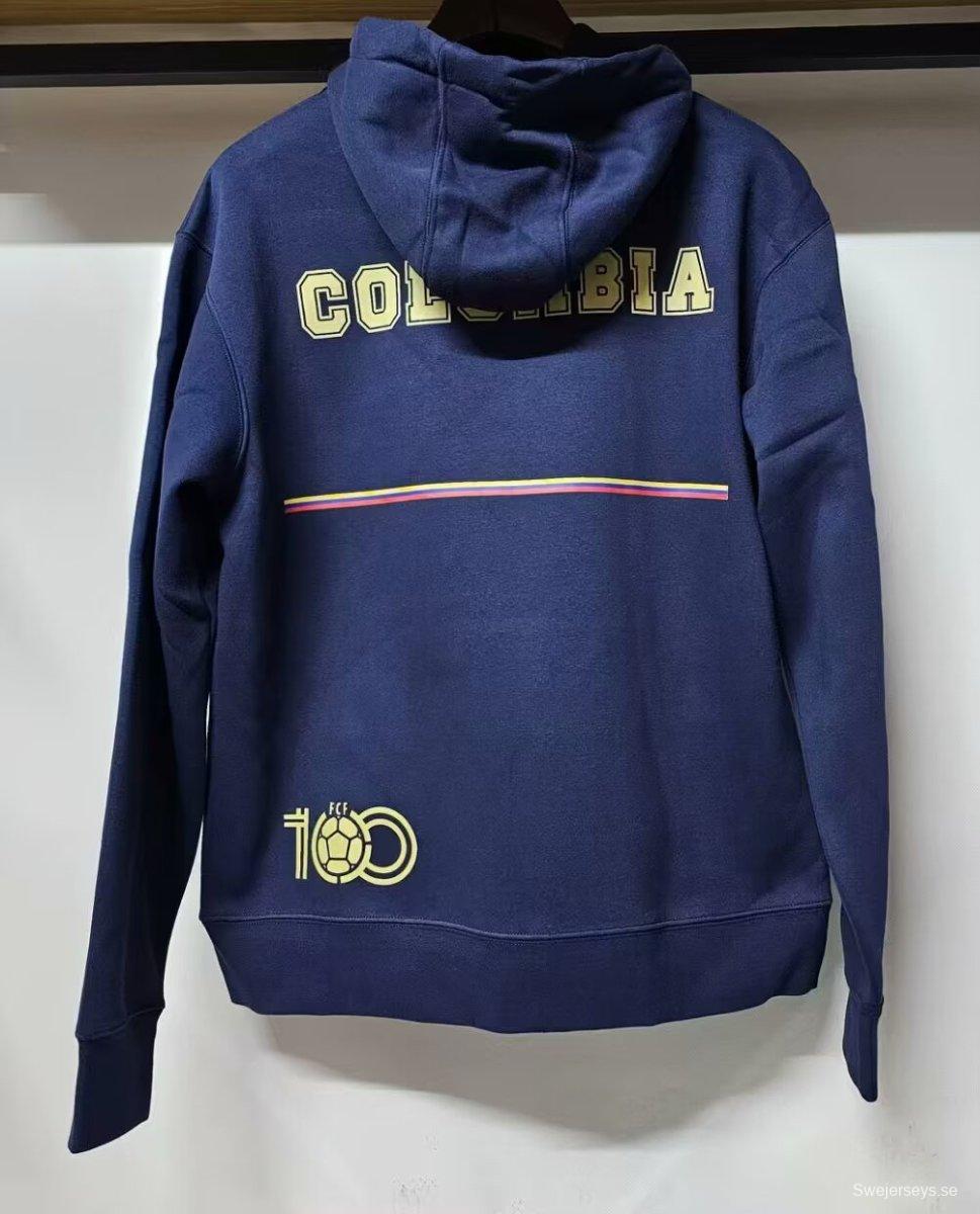 2024 Colombia 120Th Anniversary Sherpa-lined Hoodie 5 Color